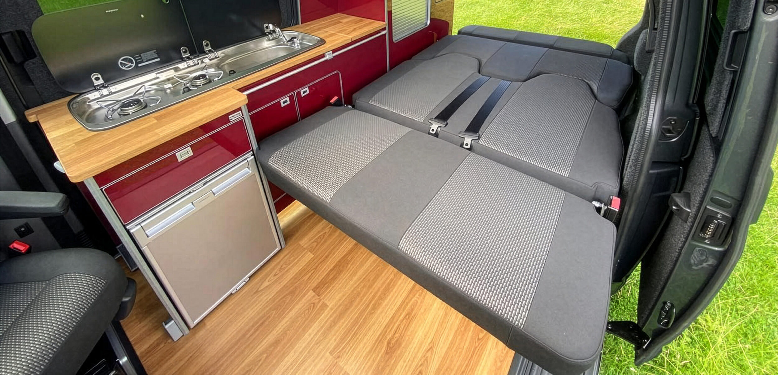 rock and roll bed operation from seat to bed