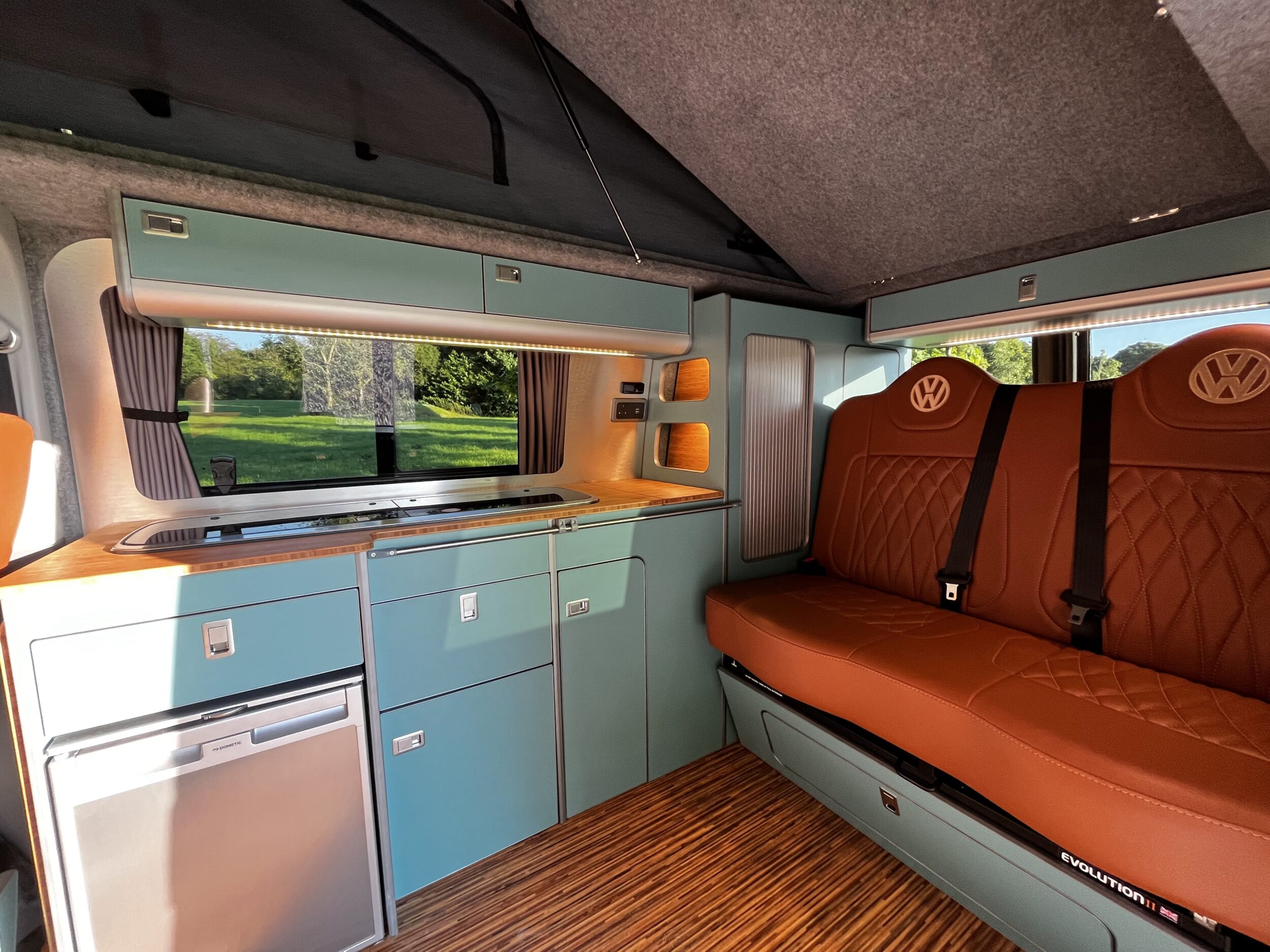 rock and roll bed in camper