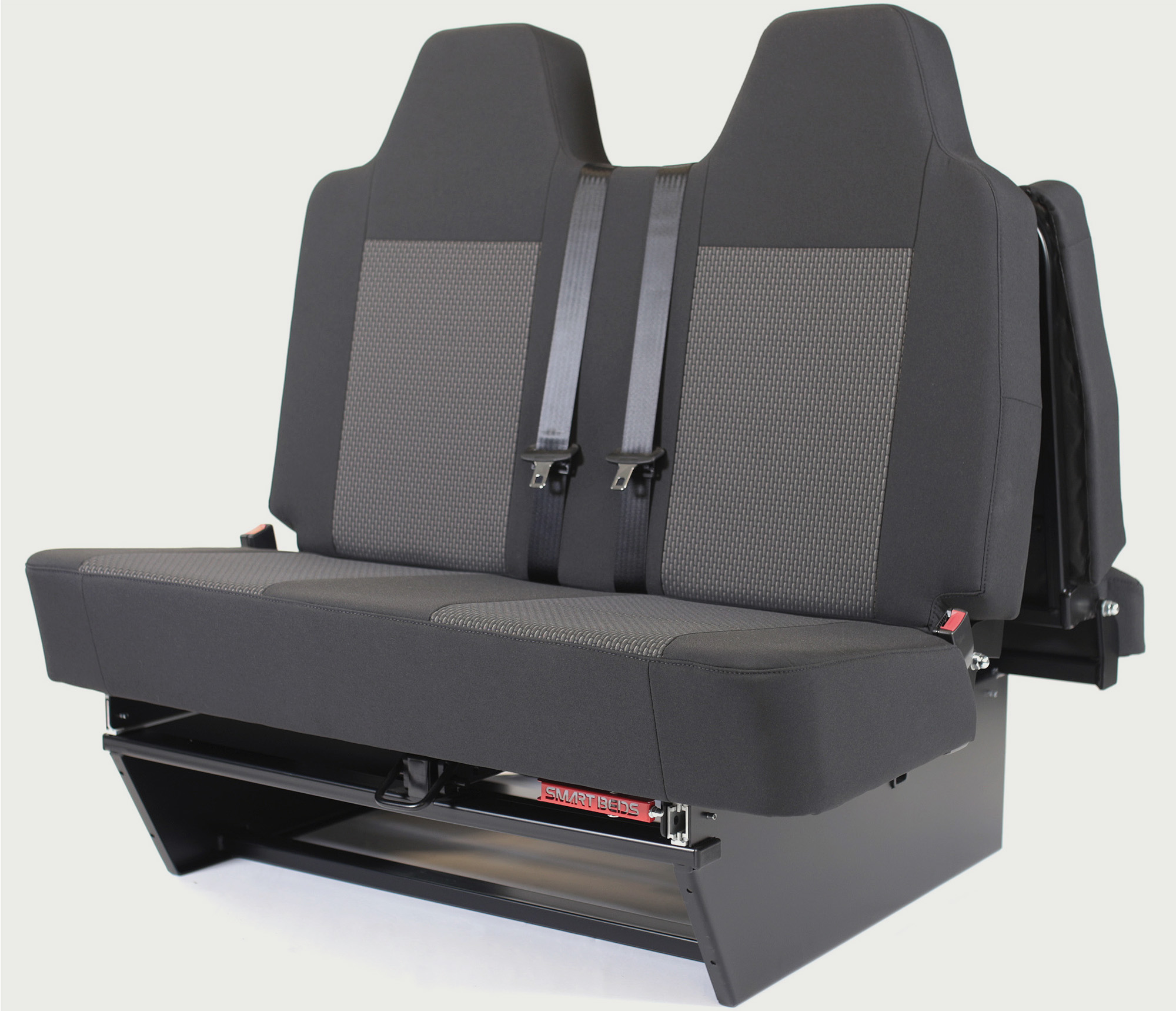 vw caddy rock and roll bed