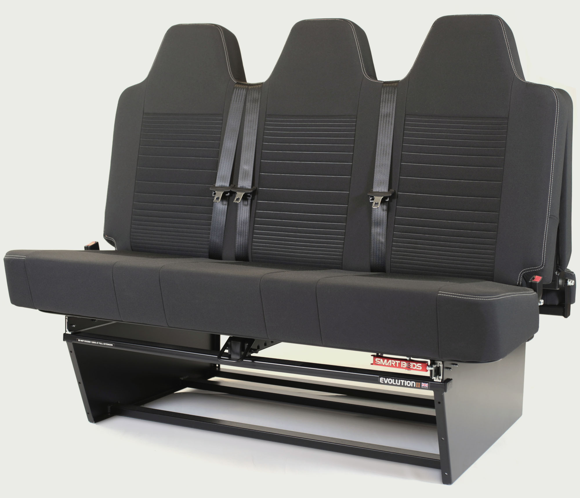 Full width rock and roll bed